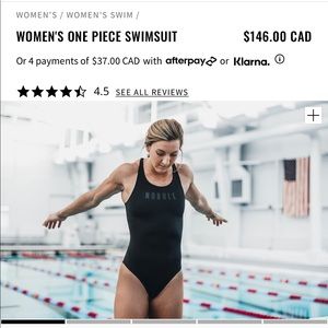 Nobull swimsuit one piece size S